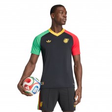Jamaica National Team adidas 2026 Pre-Match Training Jersey - Black