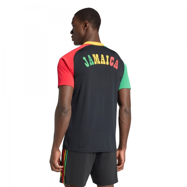 Jamaica National Team adidas 2026 Pre-Match Training Jersey - Black