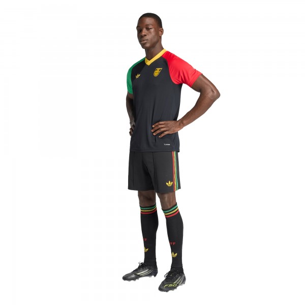 Jamaica National Team adidas 2026 Pre-Match Training Jersey - Black