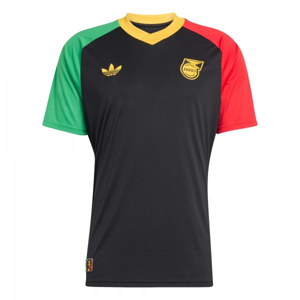 Jamaica National Team adidas 2026 Pre-Match Training Jersey - Black