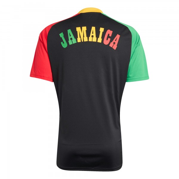 Jamaica National Team adidas 2026 Pre-Match Training Jersey - Black