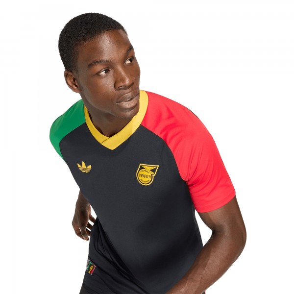 Jamaica National Team adidas 2026 Pre-Match Training Jersey - Black