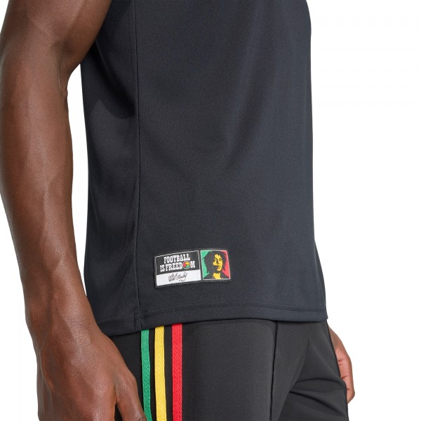 Jamaica National Team adidas 2026 Pre-Match Training Jersey - Black
