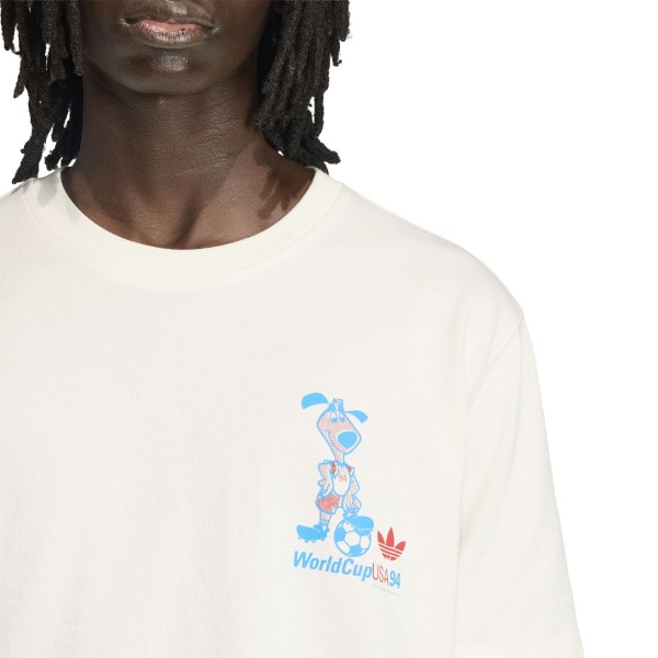 adidas 1994 FIFA World Cup Striker Mascot T-Shirt - White