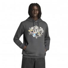 adidas FIFA World Cup Historic Mascot Hoodie - Gray