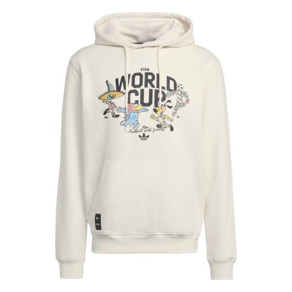 adidas FIFA World Cup Historic Mascot Hoodie - White
