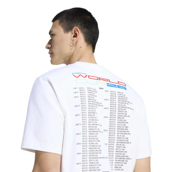 Футболка 2026 FIFA World Cup adidas Tour - White