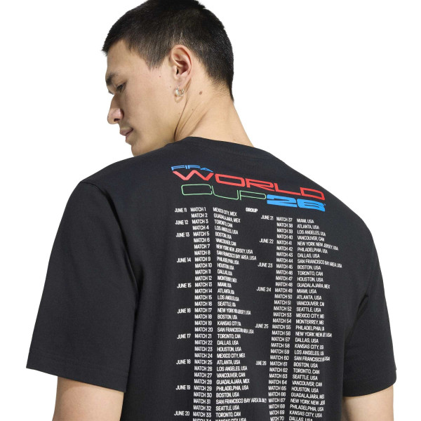 Футболка 2026 FIFA World Cup adidas Tour - Black