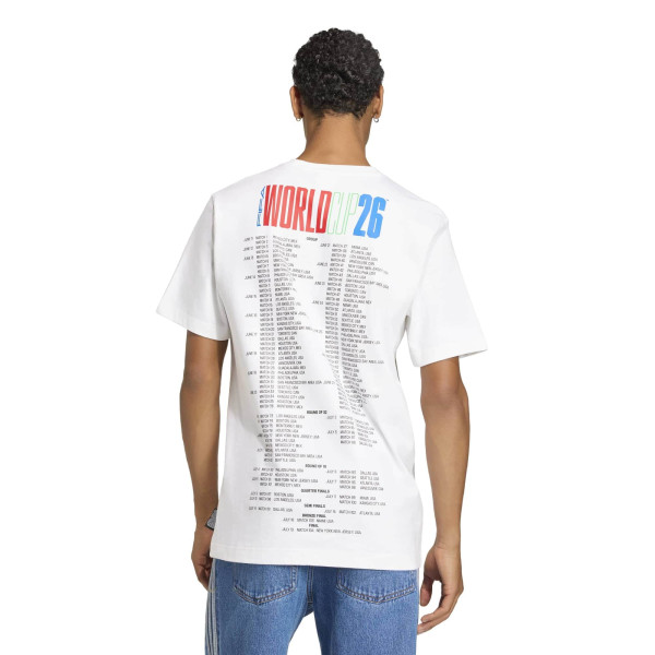 Футболка 2026 FIFA World Cup adidas Tour - White