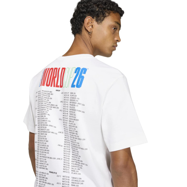 Футболка 2026 FIFA World Cup adidas Tour - White