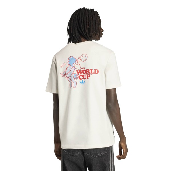 adidas 1998 FIFA World Cup Footix Mascot T-Shirt - White