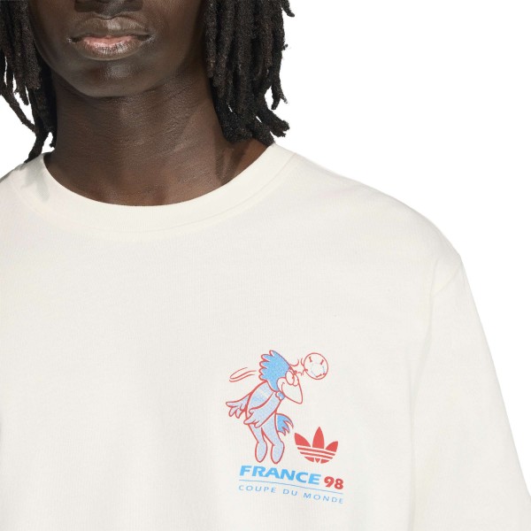 adidas 1998 FIFA World Cup Footix Mascot T-Shirt - White