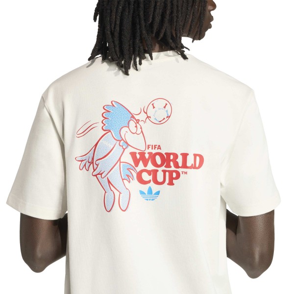 adidas 1998 FIFA World Cup Footix Mascot T-Shirt - White