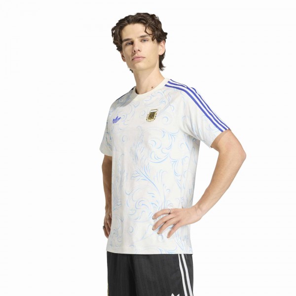 Argentina National Team adidas All Over Printed T-Shirt - White