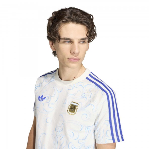 Argentina National Team adidas All Over Printed T-Shirt - White