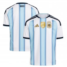 Подростковая Argentina National Team adidas FIFA x World Cup 2026 Home Replica Jersey - White