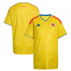 Colombia National Team adidas WoFIFA x World Cup 2026 Home Replica Jersey - Yellow