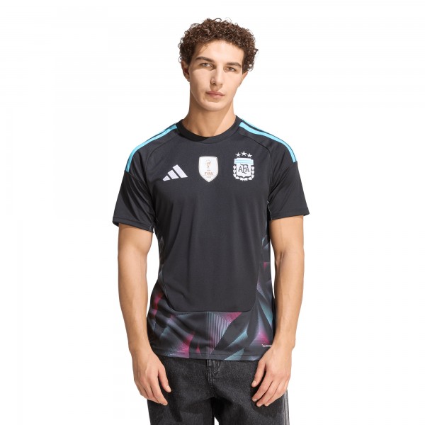 Argentina National Team adidas FIFA x World Cup 2026 Goalkeeper Replica Jersey - Black