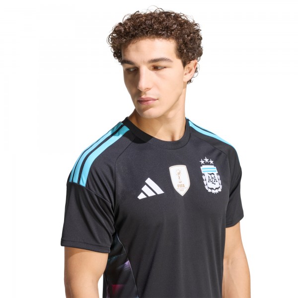Argentina National Team adidas FIFA x World Cup 2026 Goalkeeper Replica Jersey - Black