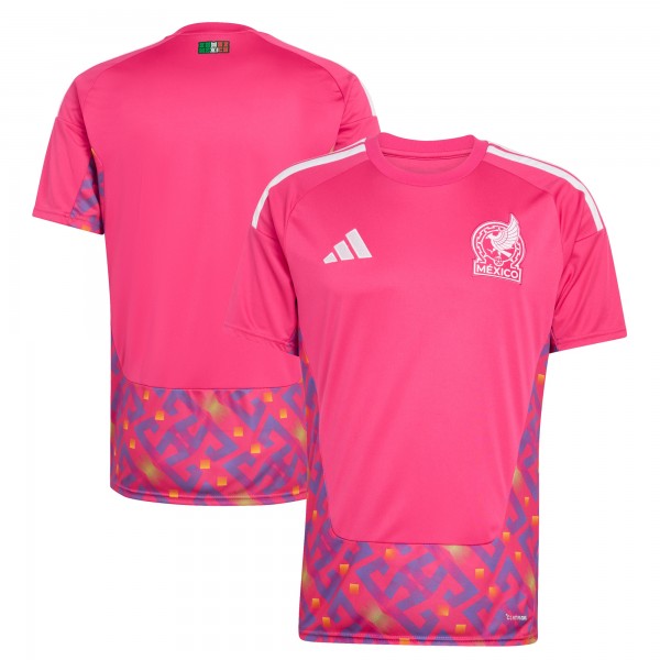 Mexico National Team adidas FIFA x World Cup 2026 Goalkeeper Replica Jersey - Pink