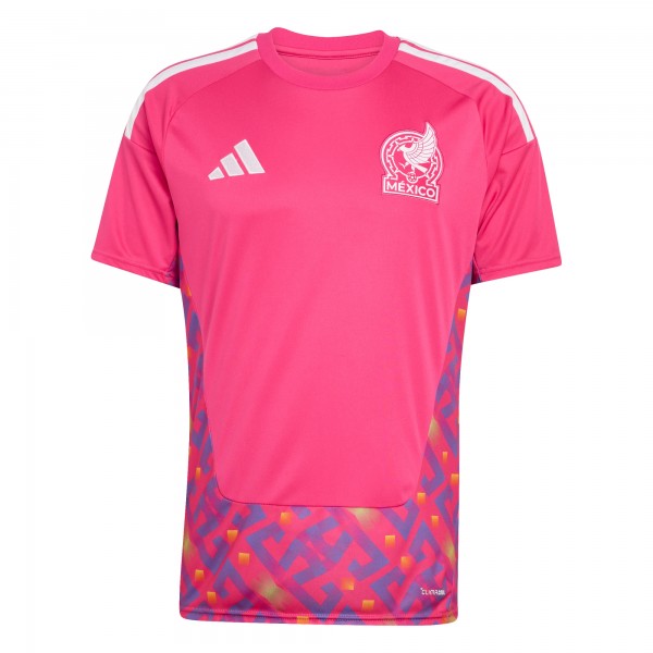 Mexico National Team adidas FIFA x World Cup 2026 Goalkeeper Replica Jersey - Pink