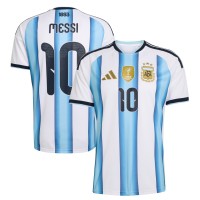 Lionel Messi Argentina National Team adidas FIFA x World Cup 2026 Home Replica Jersey - White