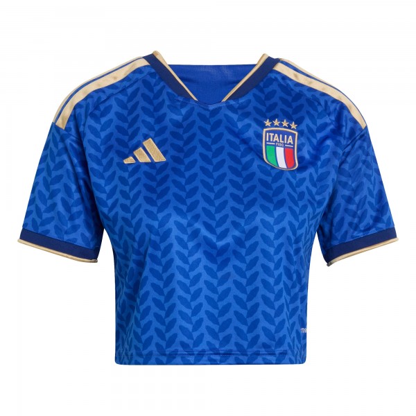 Italy National Team adidas WoFIFA x World Cup 2026 Home Cropped Replica Jersey - Royal