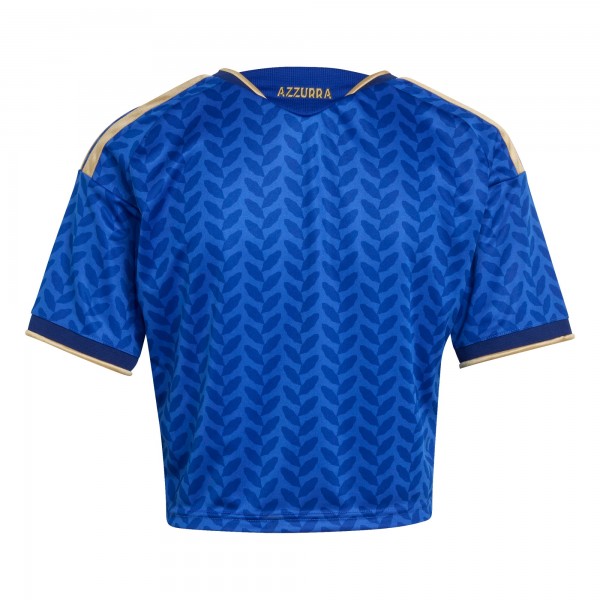 Italy National Team adidas WoFIFA x World Cup 2026 Home Cropped Replica Jersey - Royal