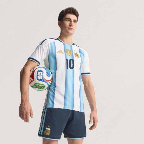 Джерси Lionel Messi Argentina National Team adidas FIFA x World Cup 2026 Home On Field Authentic - White