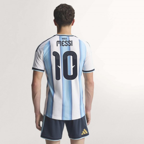 Джерси Lionel Messi Argentina National Team adidas FIFA x World Cup 2026 Home On Field Authentic - White