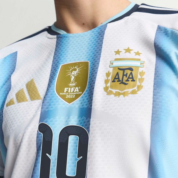 Джерси Lionel Messi Argentina National Team adidas FIFA x World Cup 2026 Home On Field Authentic - White