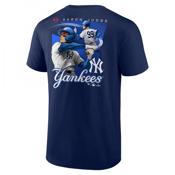 New York Yankees Aaron Judge Navy Anime Player T-Shirt