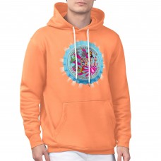 Los Angeles Dodgers Margaritaville Orange Chill Bottle Cap Fleece Pullover Hoodie