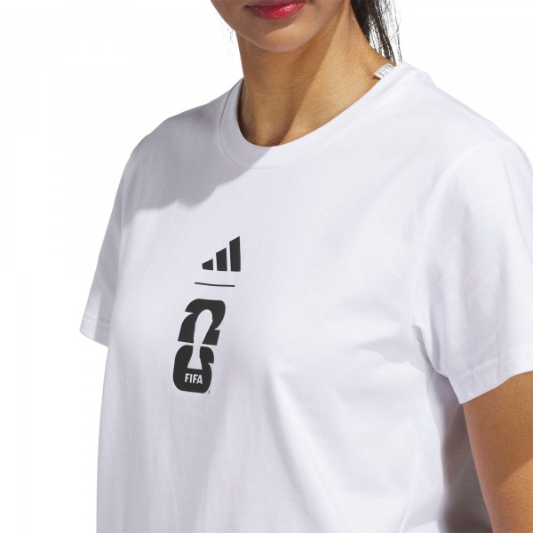 adidas Wo2026 FIFA World Cup Official Graphic T-Shirt - White