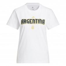 Argentina National Team adidas WoJersey Hook T-Shirt - White
