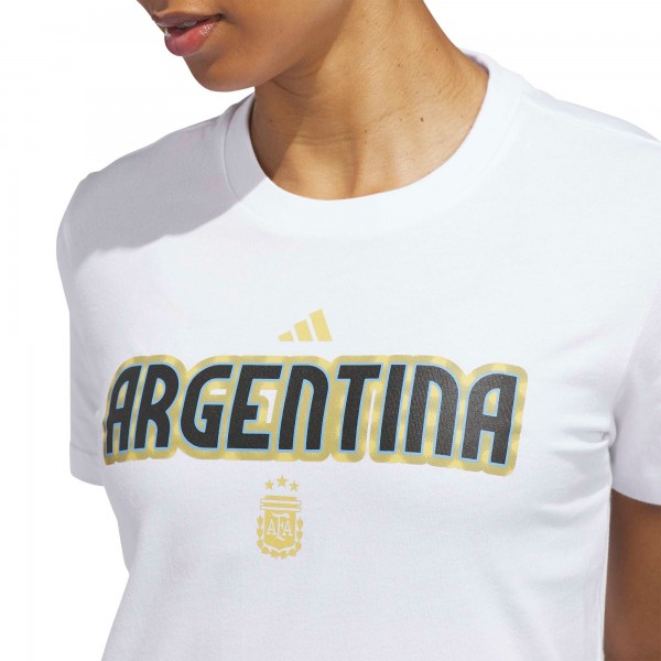 Argentina National Team adidas WoJersey Hook T-Shirt - White