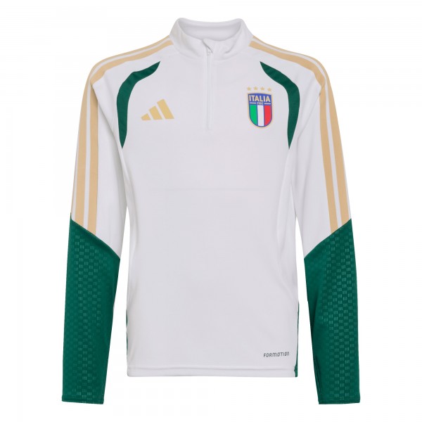 Подростковая Italy National Team adidas FIFA x World Cup Tiro Training Top - White