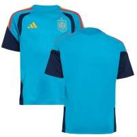 Подростковая Spain National Team adidas FIFA x World Cup 2026 Tiro Training Jersey - Turquoise