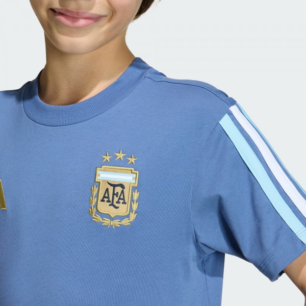 Подростковая Argentina National Team adidas FIFA x World Cup Alphaskin T-Shirt - Blue