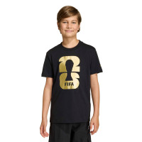 Подростковая adidas 2026 FIFA World Cup Official Emblem T-Shirt - Black