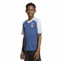 Подростковая Italy National Team adidas Pre-Match Training Jersey - Blue
