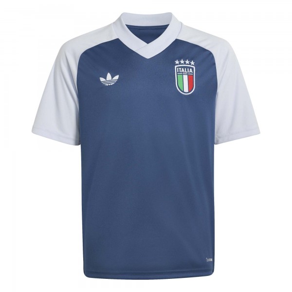 Подростковая Italy National Team adidas Pre-Match Training Jersey - Blue