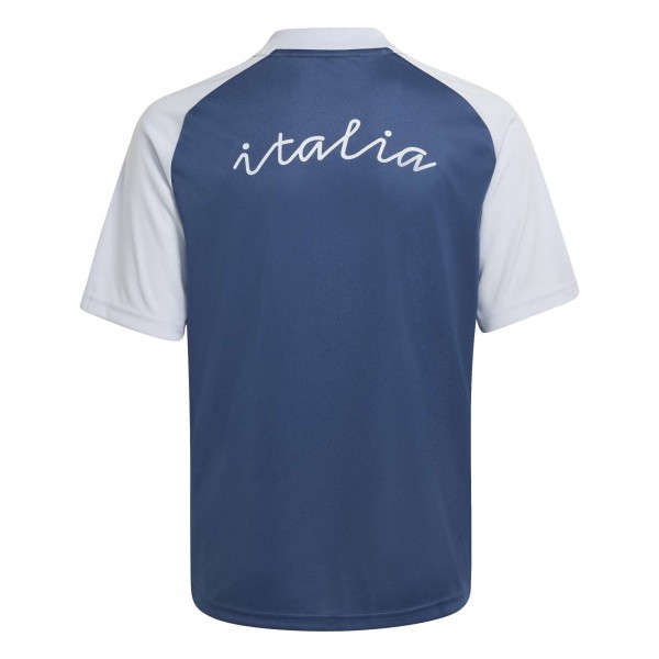 Подростковая Italy National Team adidas Pre-Match Training Jersey - Blue