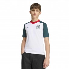 Подростковая Mexico National Team adidas Pre-Match Training Jersey - White