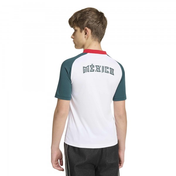Подростковая Mexico National Team adidas Pre-Match Training Jersey - White