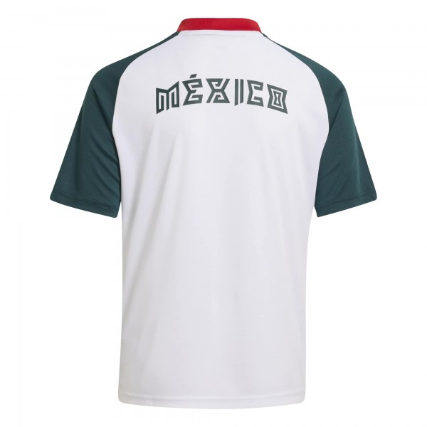 Подростковая Mexico National Team adidas Pre-Match Training Jersey - White