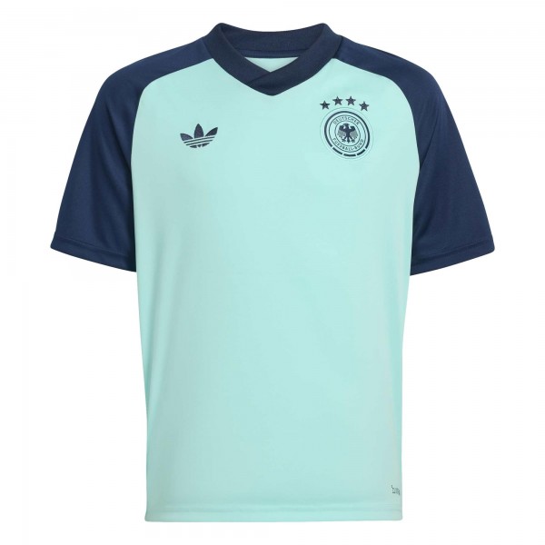 Подростковая Germany National Team adidas Pre-Match Training Jersey - Turquoise