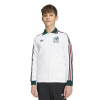 Подростковая Mexico National Team adidas Away Full-Zip Anthem Jacket - White