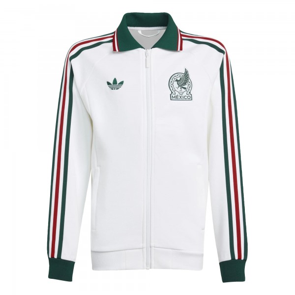 Подростковая Mexico National Team adidas Away Full-Zip Anthem Jacket - White