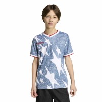 Подростковая adidas USA 1994 Denim Graphic Fashion Jersey - Blue